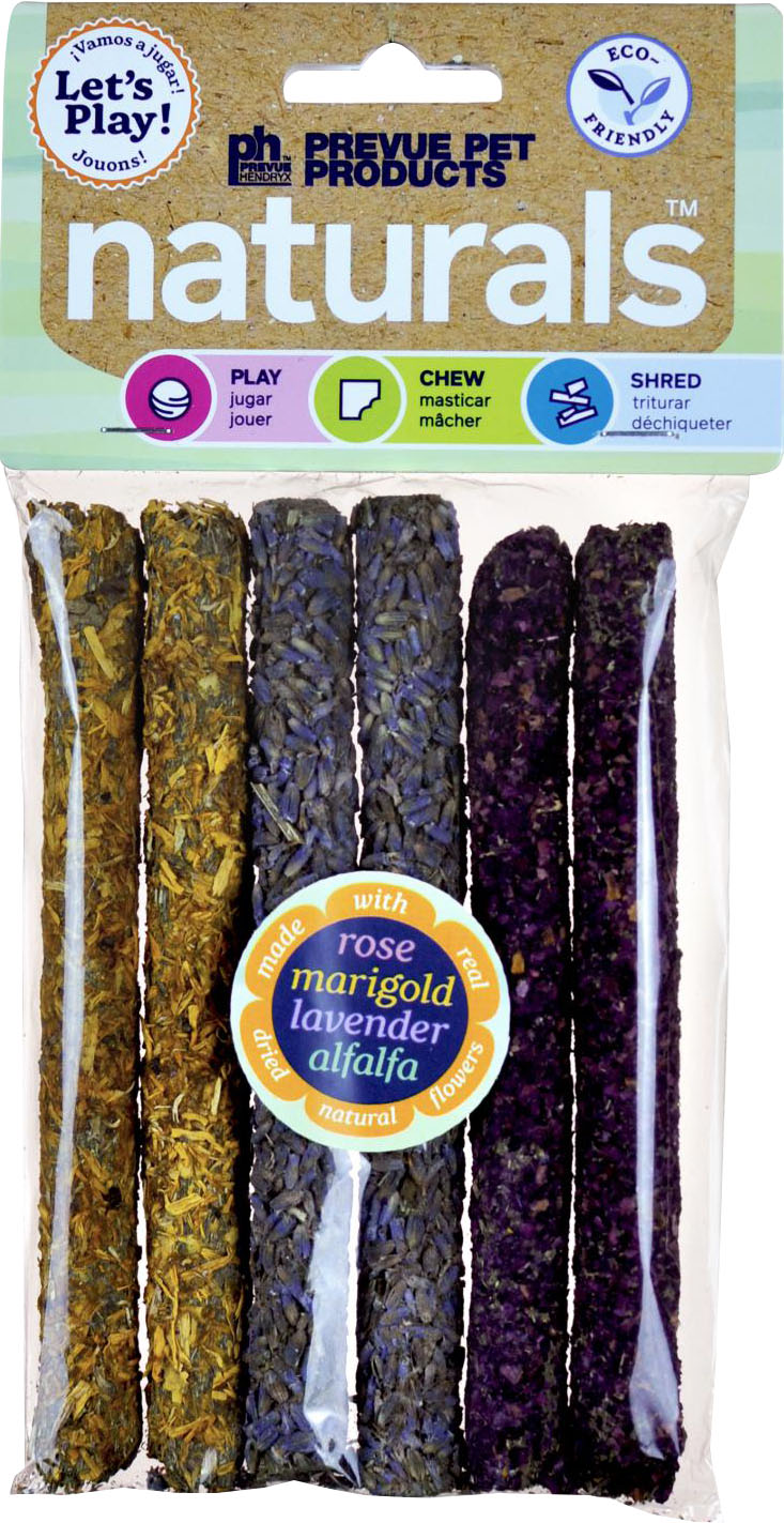 Natural Flower Chew Sticks Small Animal Chew