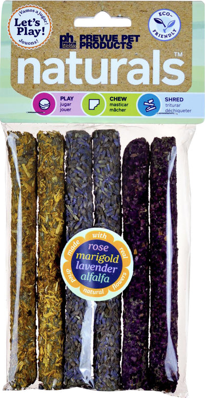 Natural Flower Chew Sticks Small Animal Chew