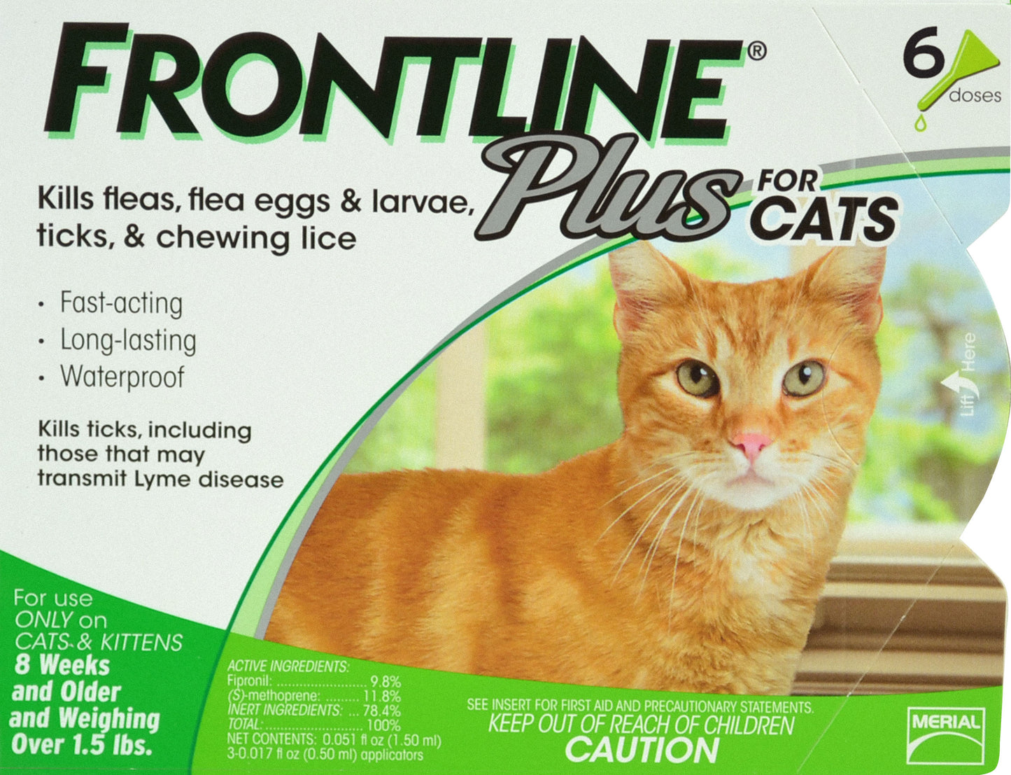 Frontline Plus For Cats & Kittens