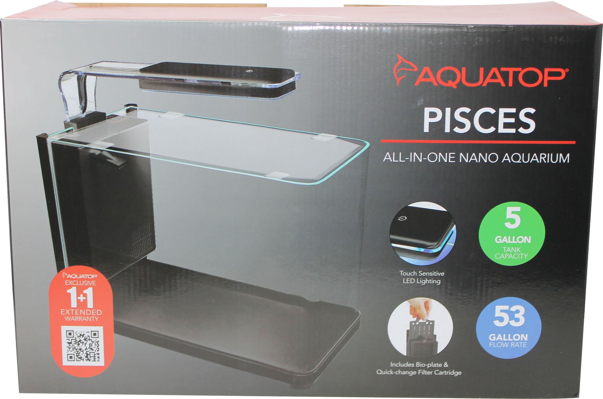 Pisces Nano Bullet Glass Aquarium