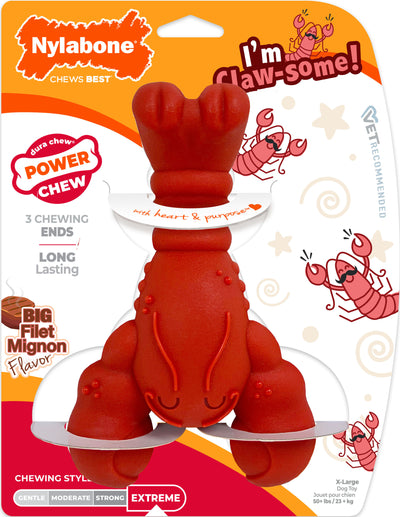 Nylabone Power Chew Lobster I'M Claw-Some