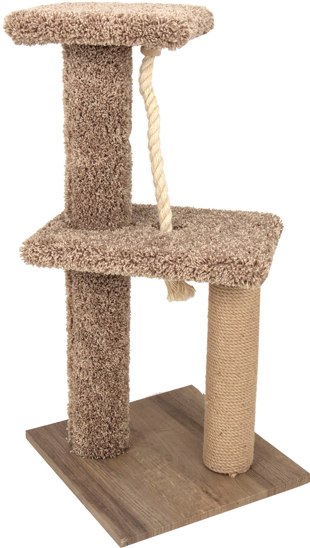 2 Story Cat Post W/Laminate Base