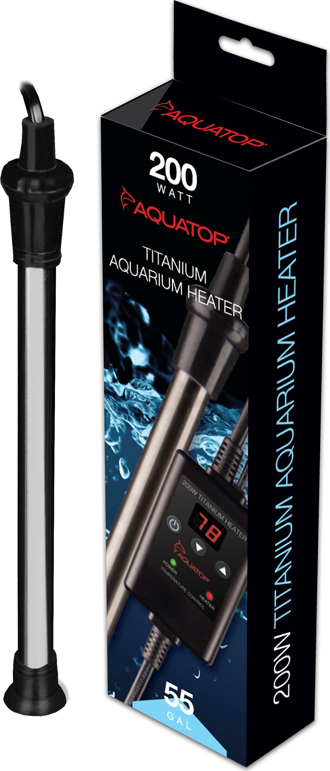 Aquatop Titanium Submersible Heater W/Controller