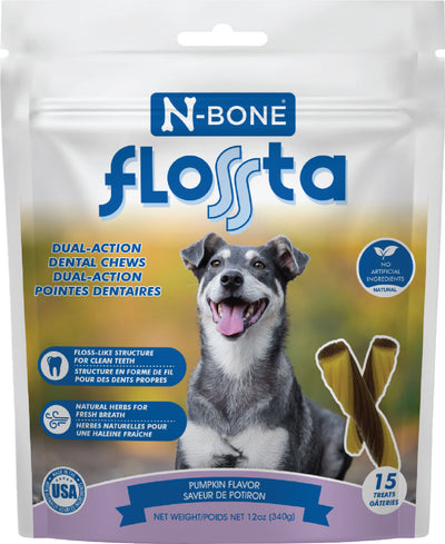 N-Bone Flossta Dual Action Dental Chew