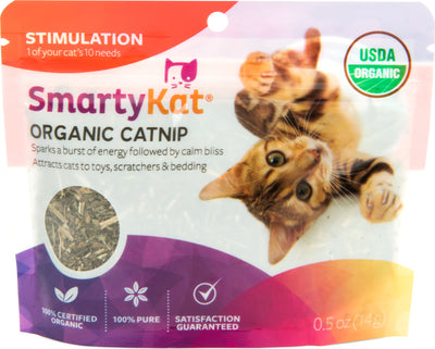 Smartykat Usda Certified Organic Catnip Pouch