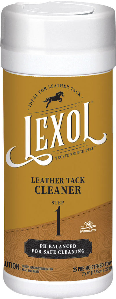 Lexol Leather Tack Cleaner Step 1 Wipes