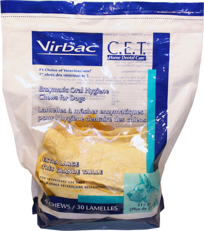 C.E.T. Enzymatic Oral Hygiene Chews For Dogs
