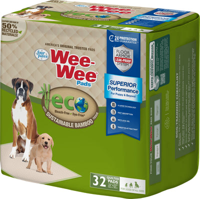 Wee-Wee Eco Pads With Bamboo