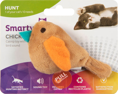 Smartykat Chickadee Chirp Bird Sound Cat Toy