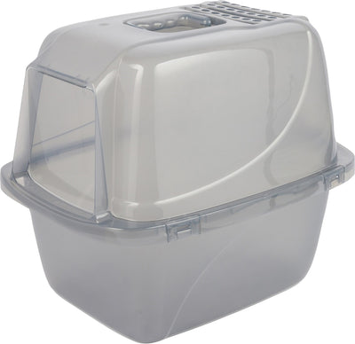 Van Ness Translucent Enclosed Cat Litter Pan