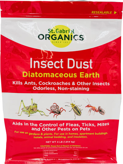 St. Gabriel Diatameacous Earth Insect Dust