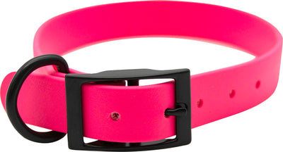 Zeta Biothane Dog Collar W/ Blk Hardware