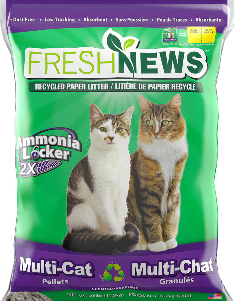 Fresh News Multi-Cat Paper Litter