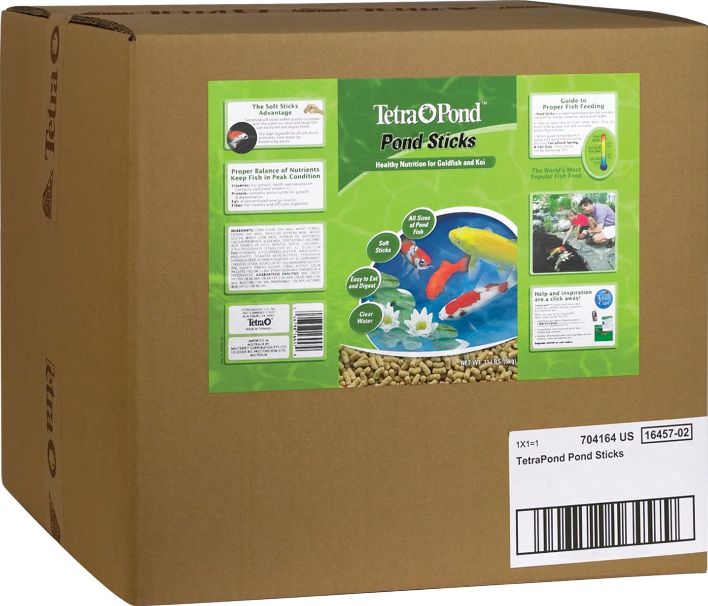 Tetra Pond Floating Pond Sticks Fish Food