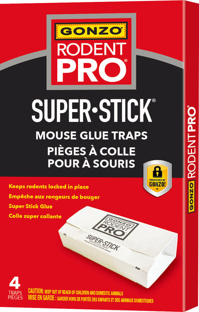 Rodent Pro Super Stick Mouse Glue Traps