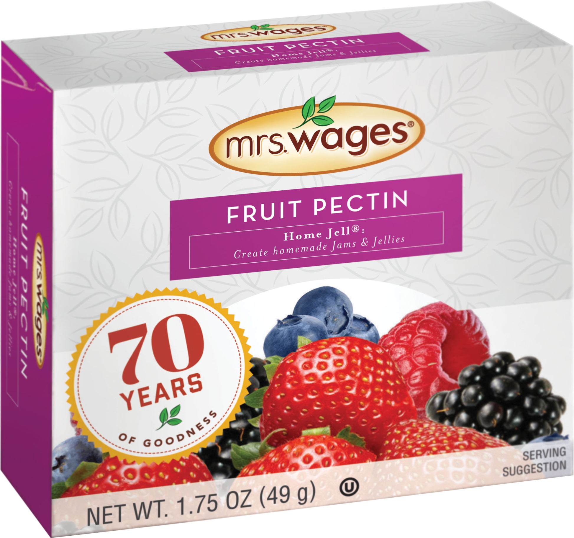 Mrs. Wages Fruit Pectin Home Jell - Jams & Jellies
