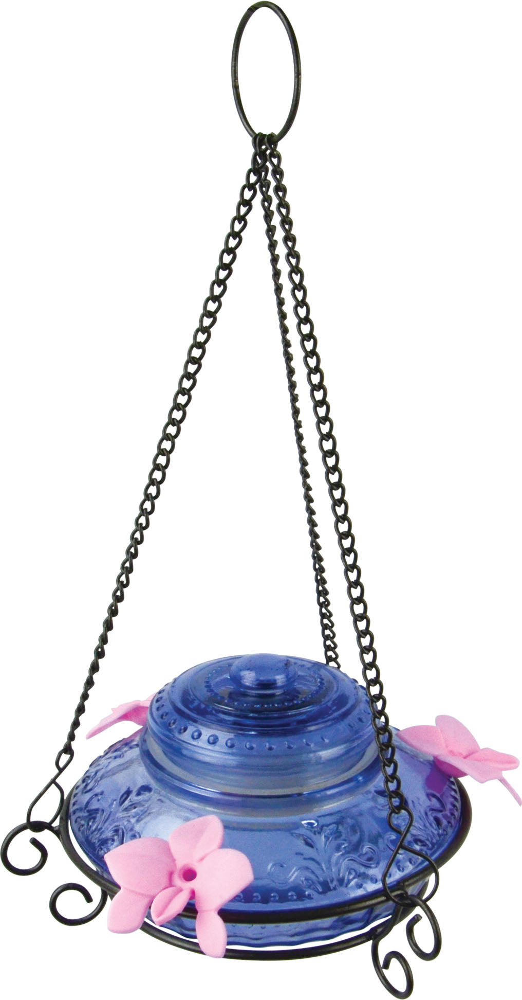 Illuminated Antique Top Fill Hummingbird Feeder