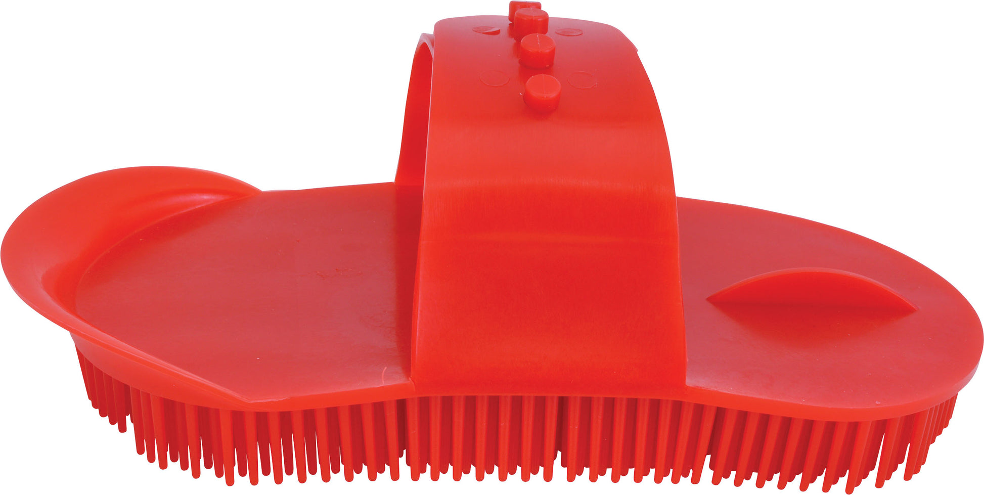 Plastic Curry Comb W/Strap