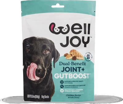 Welljoy Joint + Gutboost Dog Treat