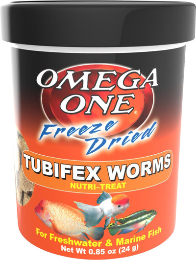 Omega One Freeze Dried Tubifex Worm