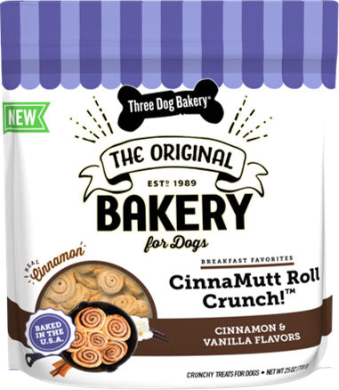 Cinnamutt Roll Crunch Dog Cookies