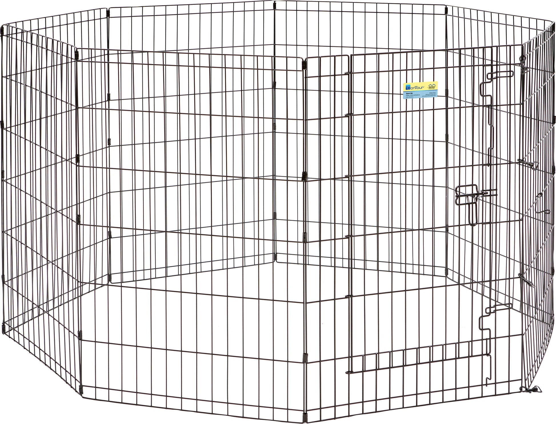 Contour Exercise Pen W/Door