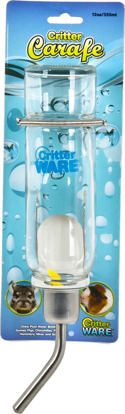 Critter Carafe Glass Water Bottle