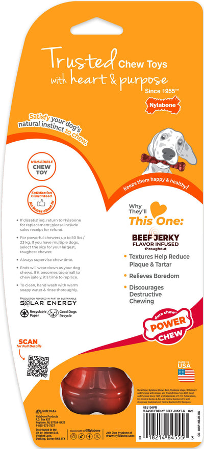 Nylabone Power Chew Flavor Frenzy Textured Bone