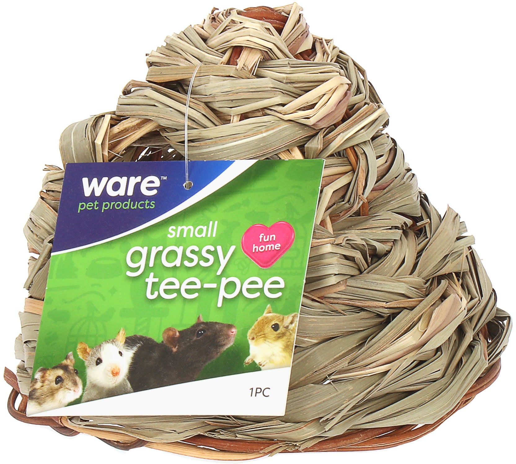 Small Animal Grassy Tee Pee