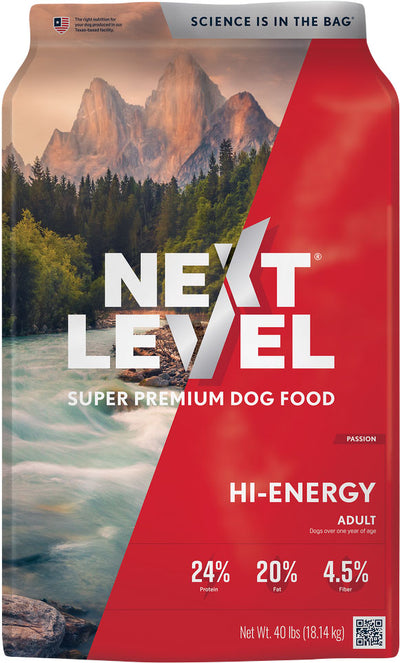 Next Level Hi-Energy Dog Food