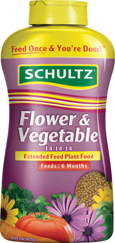 Flower Vegetable Extended Feed Plant Food 14-14-14