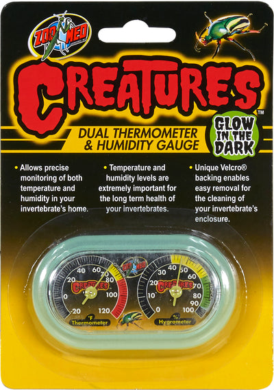 Creatures Dual Thermometer & Humidity Gauge