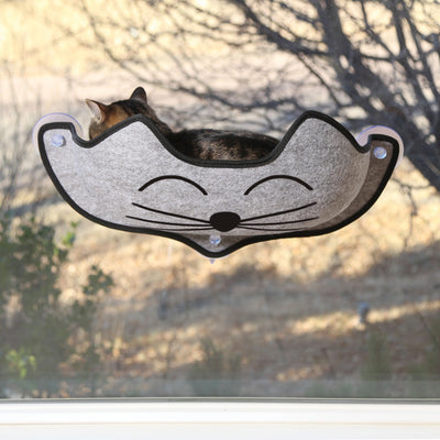K&H Ez Mount Window Bed Kitty Face
