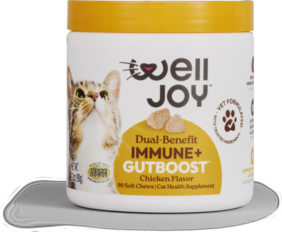 Welljoy Immune + Gutboost Cat Supplement