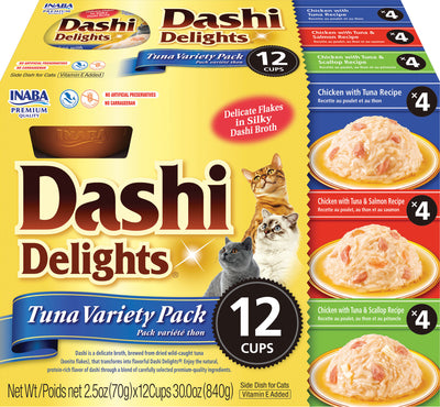 Inaba Dashi Delights Flakes In Broth Variety Pack