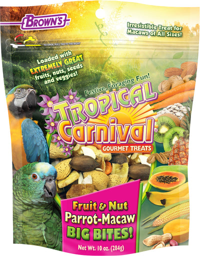 Tropical Carnival Fruit&Nut Big Bites Par/Macaw