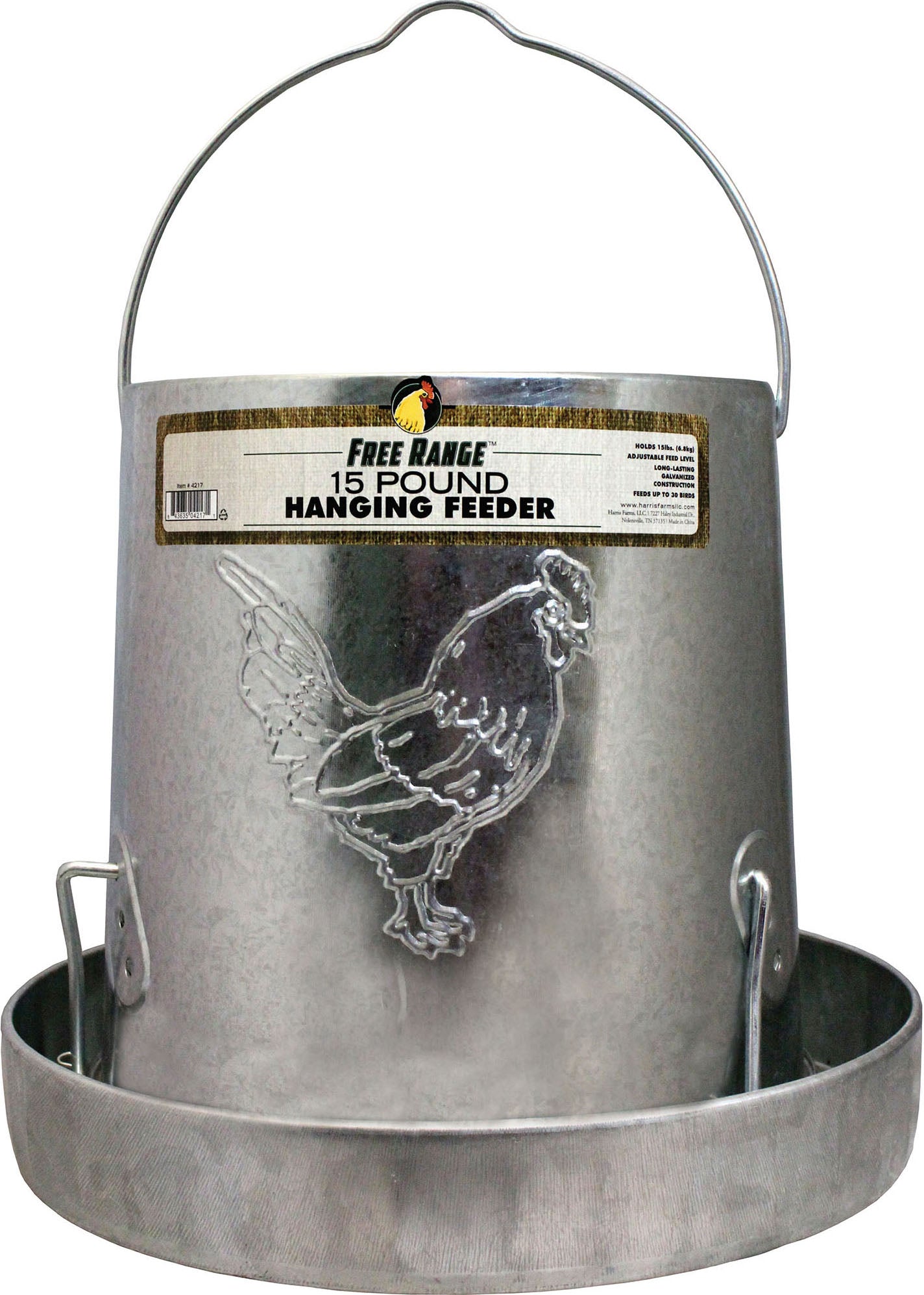 Galvanized Poultry Hanging Feeder