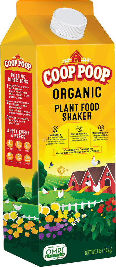 Coop Poop Plant Food Shaker