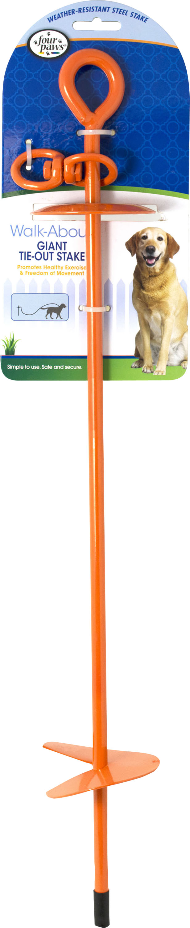 Four Paws Walk-About Giant Tie-Out Stake