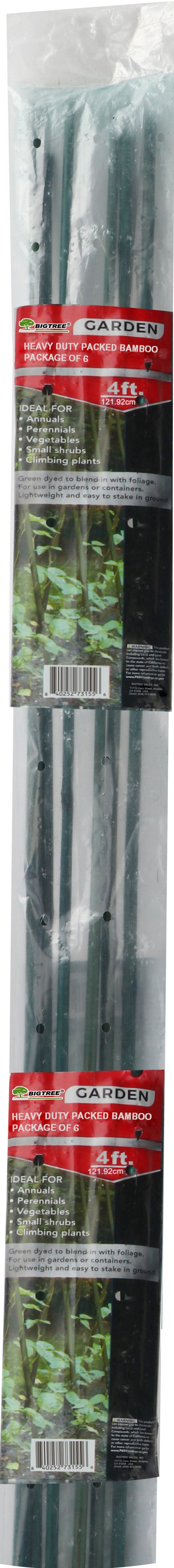 Big Tree Packaged Bamboo Stakes