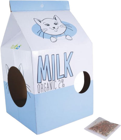 Turbo Milk Carton Cat Scratcher