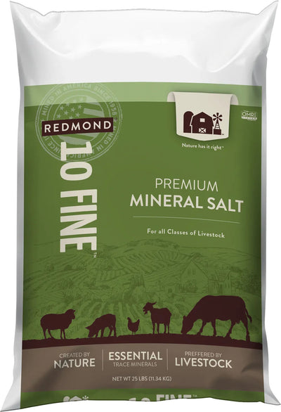 Redmond Natural Trace Mineral Salt #10 Fine