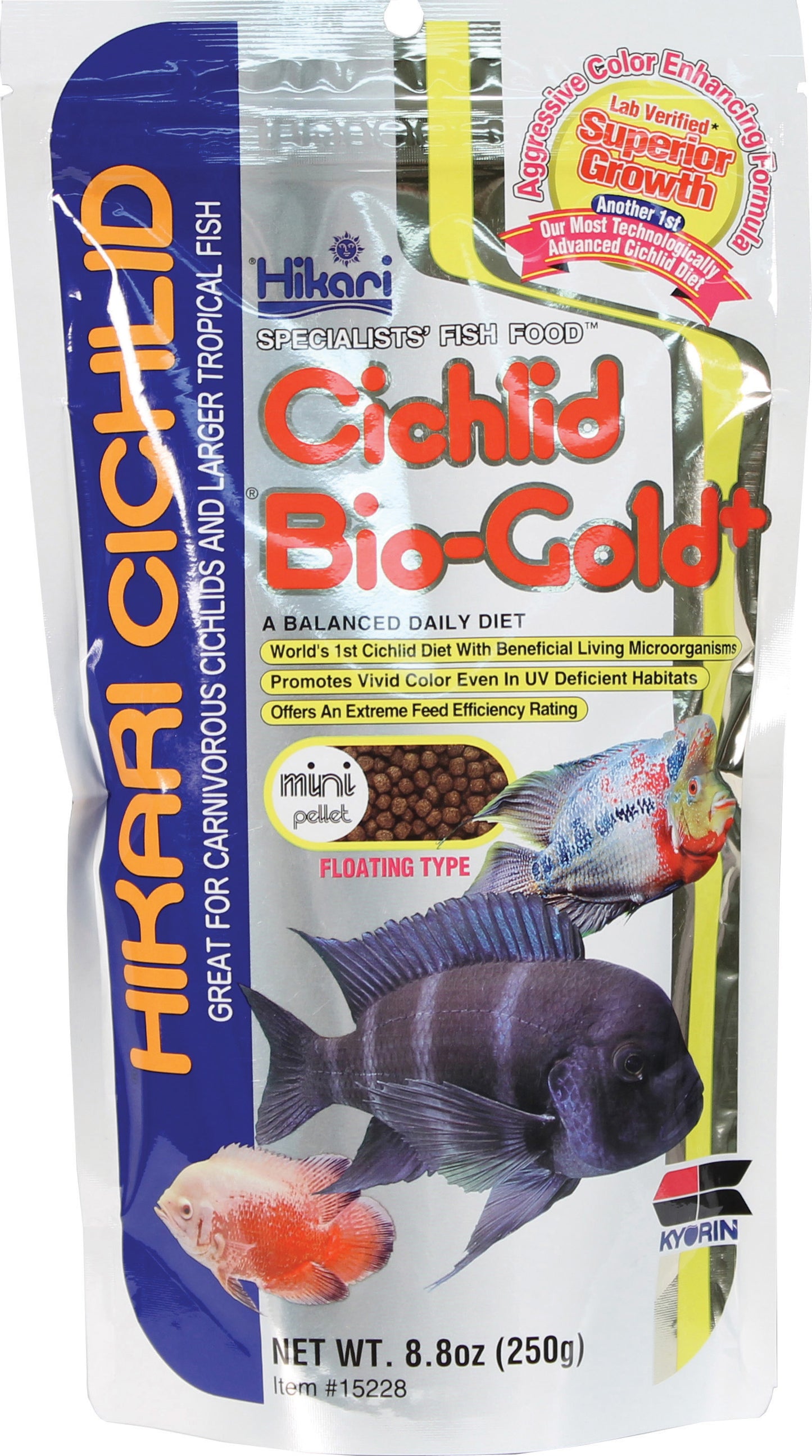 Hikari Cichlid Bio-Gold+ Floating Pellets