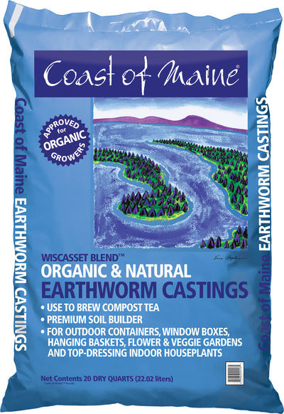 Wiscasset Blend Earthworm Castings