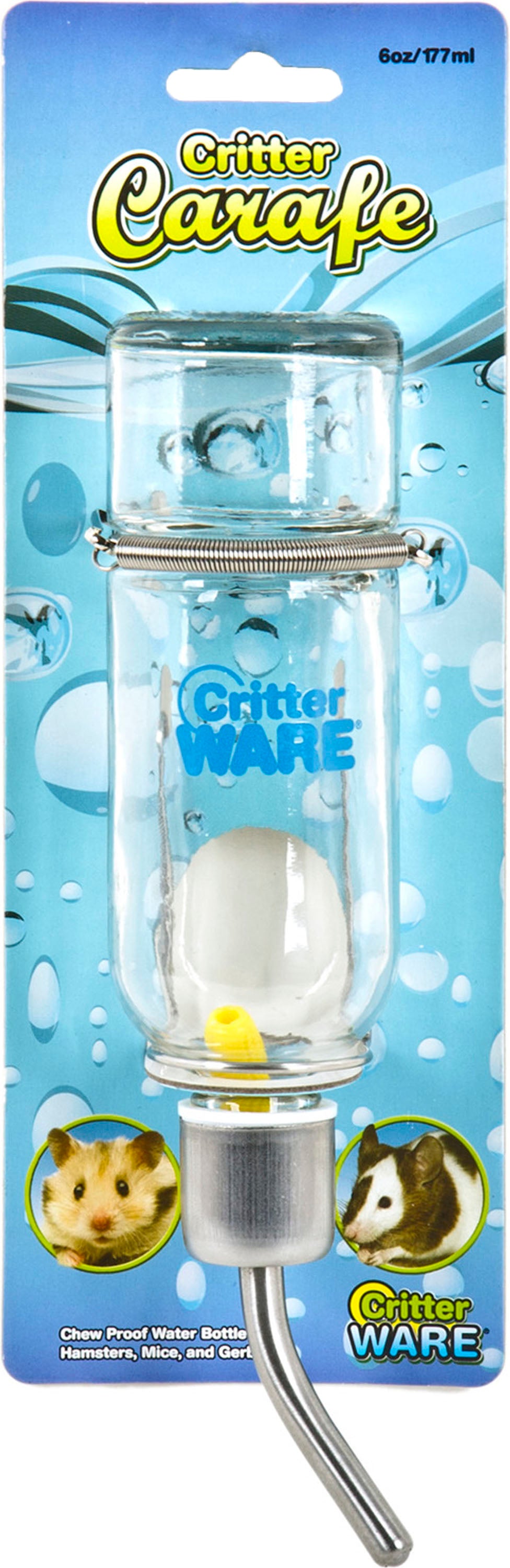Critter Carafe Glass Water Bottle