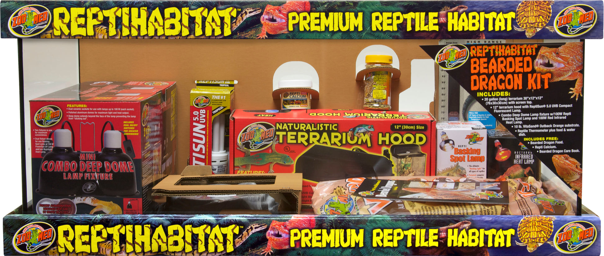 Reptihabitat Premium Bearded Dragon Kit