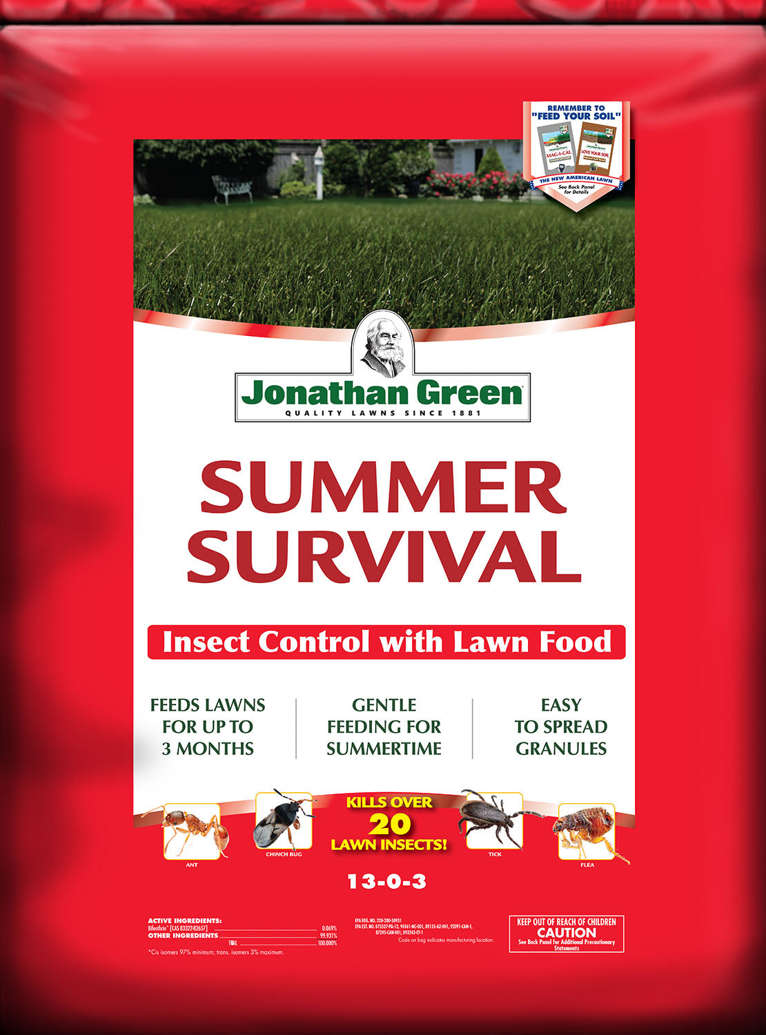 Summer Survival Insect Control & Lawn Fertilizer