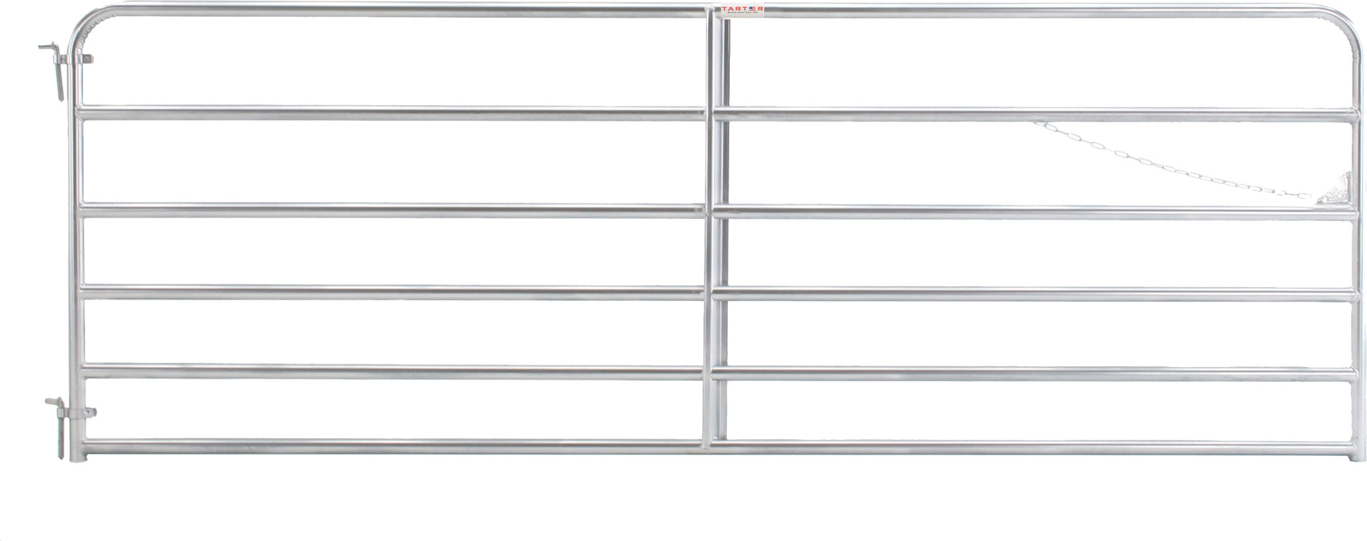 6-Bar Economy Galvanized Tube Gate
