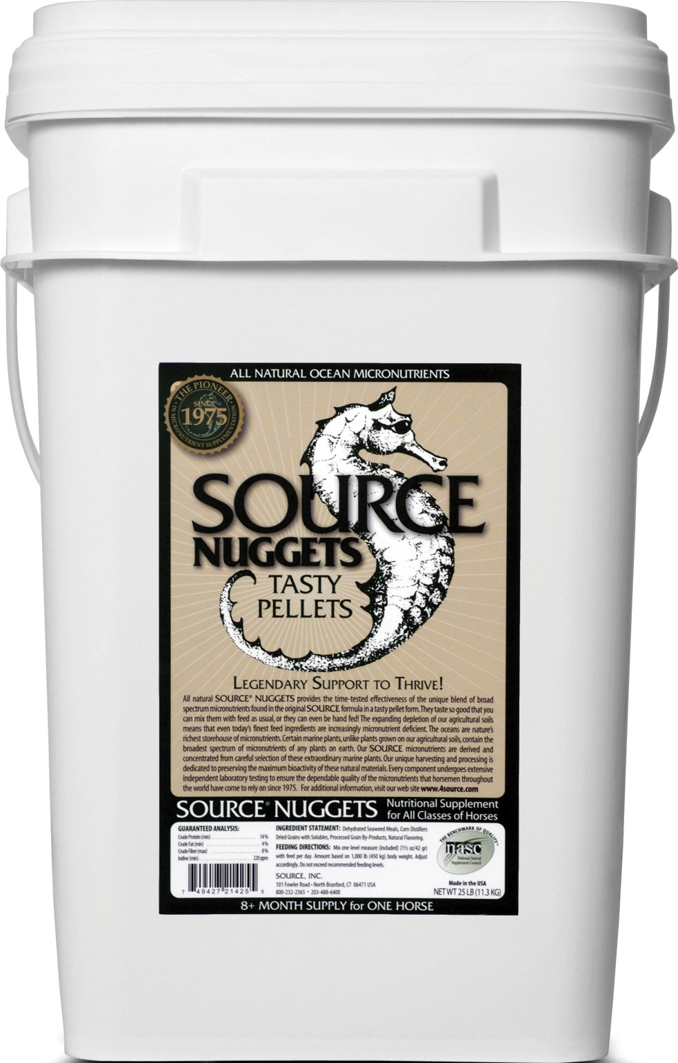 Source Nuggets Micronutrient Pellets For Horses