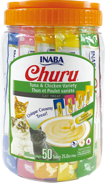 Inaba Churu Puree Cat Treats Variety Pack